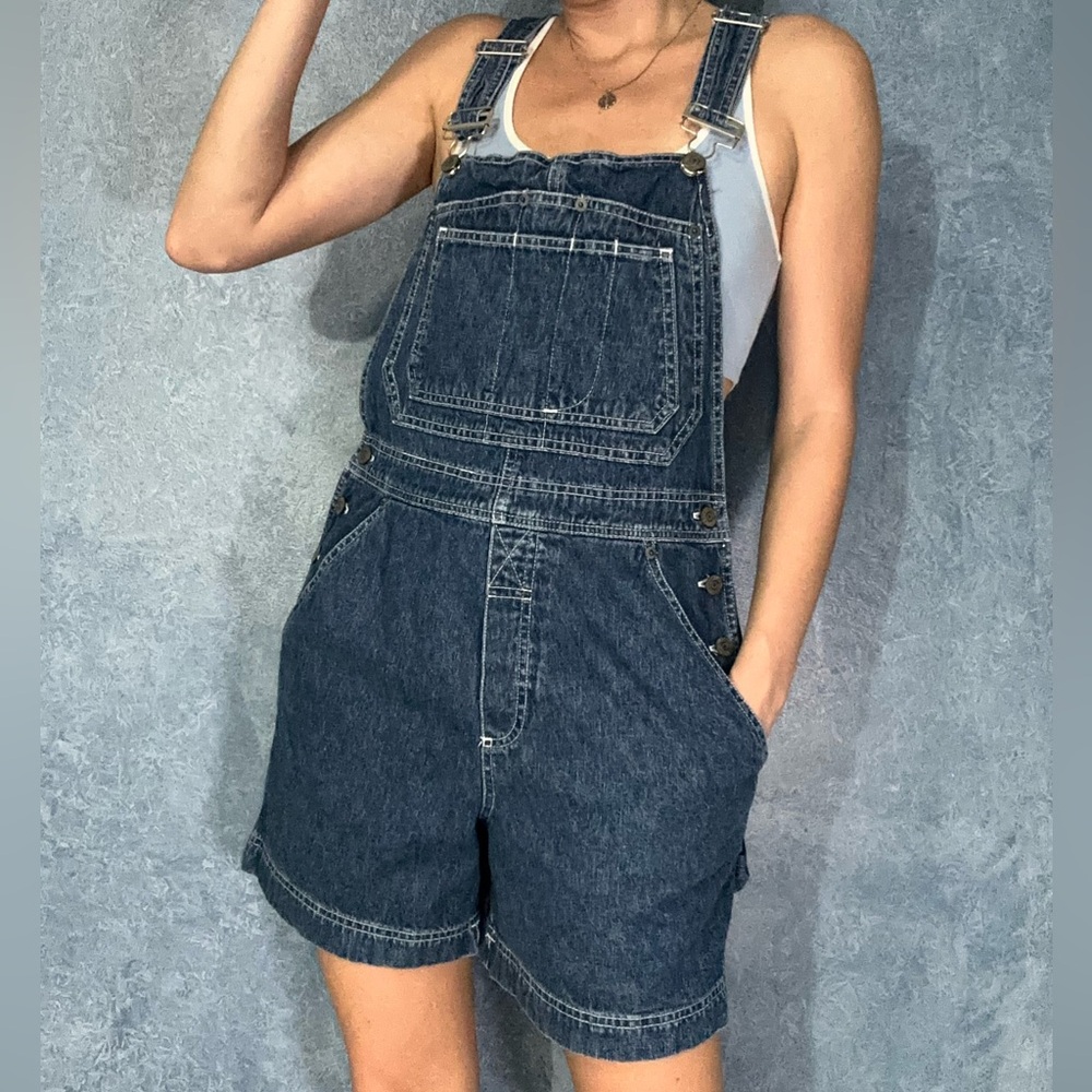 Bill Blass Vintage Dark Blue Women's Overalls
